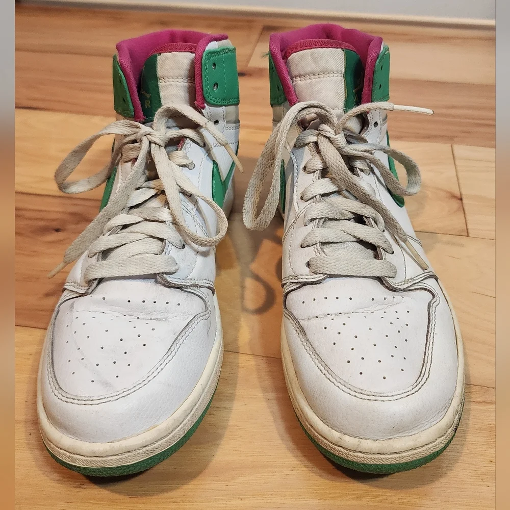 Nike Air Jordan 1 Retro High GG 'Easter White Green Pink 6.5Y